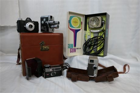 Vintage Revere Ware 8mm & Wollensak 8mm Movie and Camera Equipment