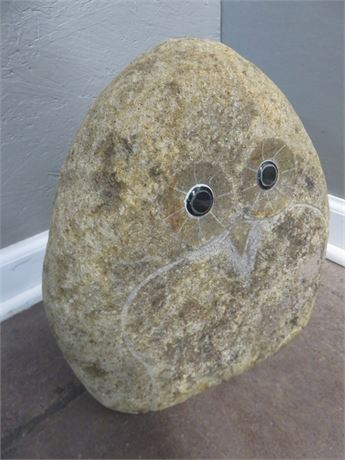 Decorative Owl Garden Stone