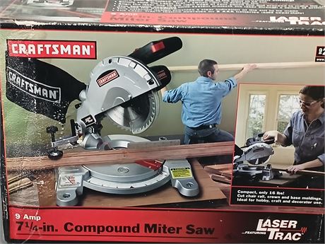 Transitional Design Online Auctions - Craftsman 7 1/4-inch 9-Amp ...