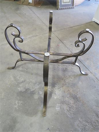 Scrolled Iron Table Base