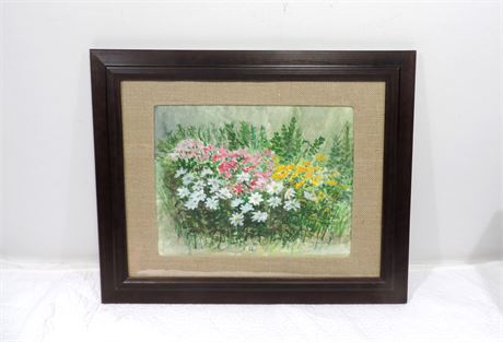 Original MAGGIE MCGRAINOR Floral Painting / Signed