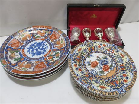 HORCHOW Japanese Porcelain Plate Set