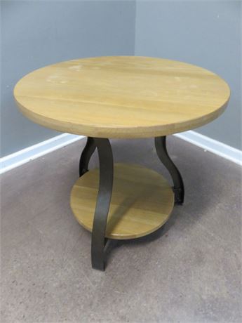 Round Top Side Table