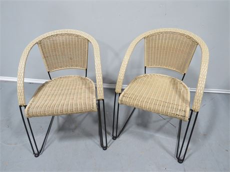 Synthetic Wicker Chairs