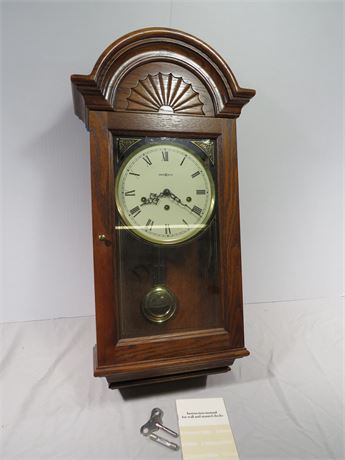 HOWARD MILLER Grandfather Wall Clock