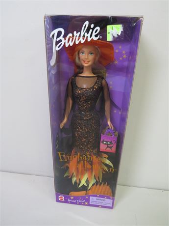 Transitional Design Online Auctions - 2000 Enchanted Halloween Barbie Doll