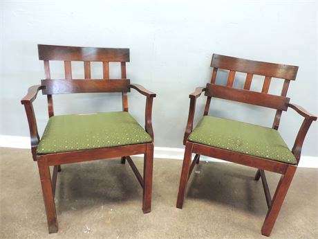 Pair of MID-CENTURY MODERN Accent Chairs