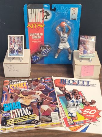 Shaquille O'Neal Collection with Rookie Cards