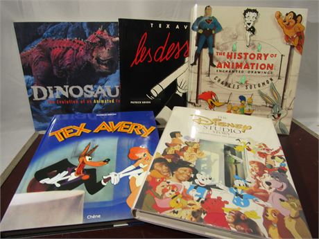 Disney, Tex Avery Animation Art Books and More !