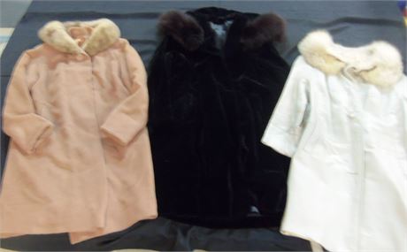 Vintage Fur and Leather Coats