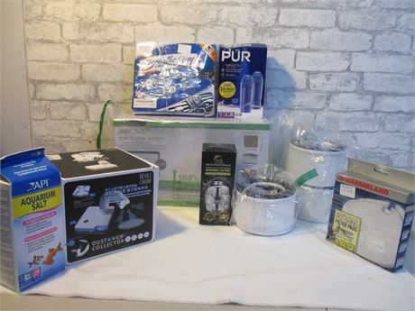 Home Filters, Dust Collectors and Fish Tank Filters and Supplies