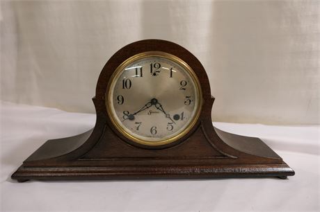Vintage Session Napoleon Style or Webster Mantle Clock, with pendulum - no key