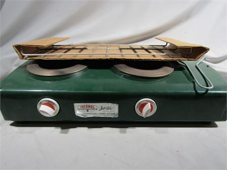 1960's Thermos "Jet-Air" Charcoal Camp Stove, with Box