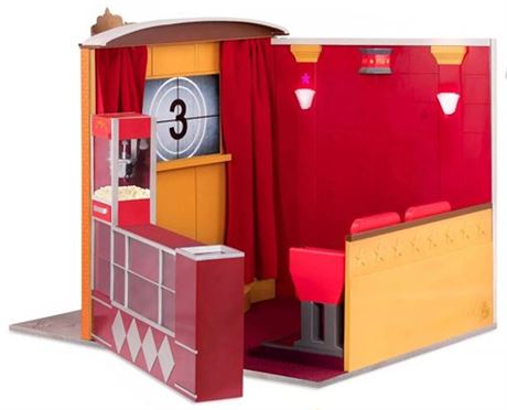 OUR GENERATION Movie Theater Doll Playset