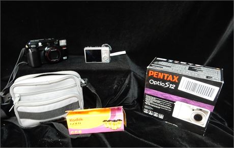 Pentax Optic S12 Minolta AF Multibeam Cameras