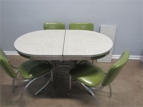 Mid-Century Formica Kitchen Table Set