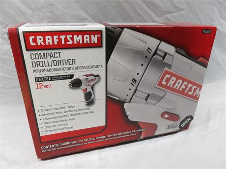 CRAFTSMAN 12V Compact Drill/Driver