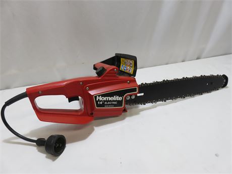 HOMELITE 14-inch Electric Chainsaw