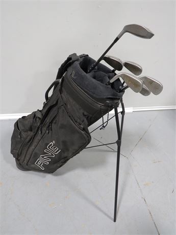 Taylormade Golf Clubs & Bag