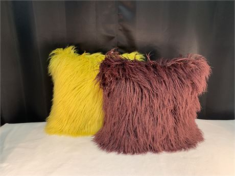 New Fun Furry Decorative Pillows