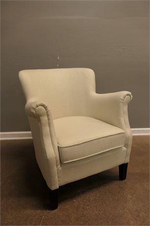 White Chair by Pottery Barn