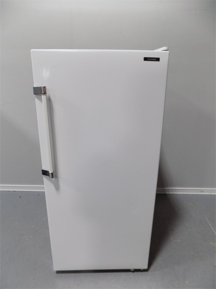 Transitional Design Online Auctions Kenmore Upright Freezer