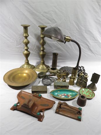Assorted Brass Decoratives