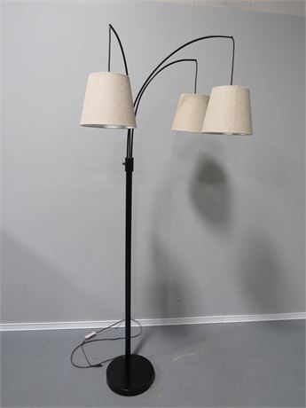 Modern Arc Floor Lamp 3-Light