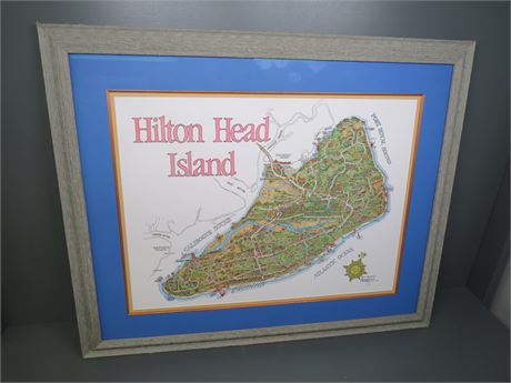Hilton Head Island Art Map