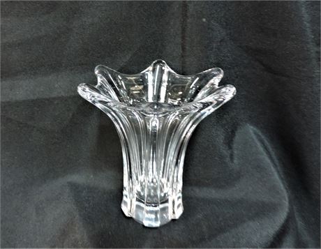 Cofrac Art Verrier French Crystal Vase