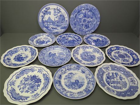 SPODE Blue Room Collection Collector Plates