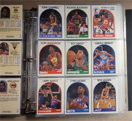 NBA HOOPS Complete Sets 1989-90 and 1990-91