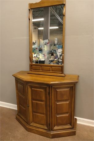 Front Entry Console with Mirror