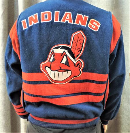 MLB Cleveland Indians American League Quilted Jacket