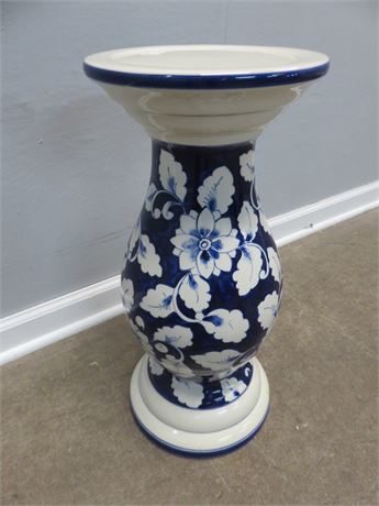 Ceramic Pedestal Plant Stand