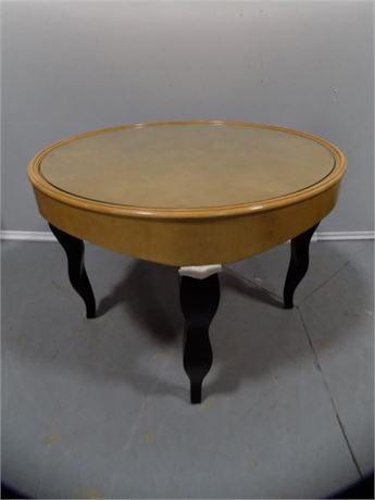 Beech Round End Table