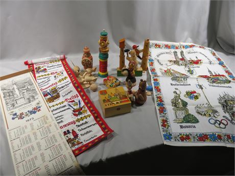 Russian / German Wooden Toys Souvenirs & Collectibles