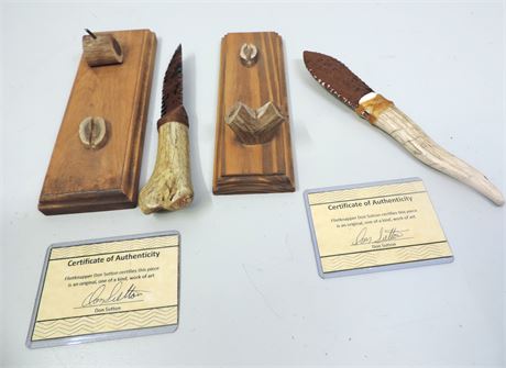 Pair of DON SUTTON Knives