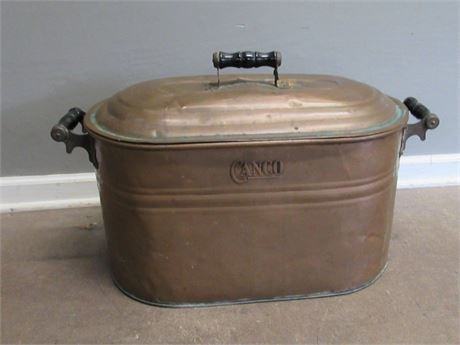 Canco Copper Boiler with Lid
