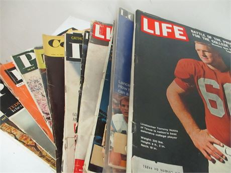 1950s through 1970s Magazine Lot