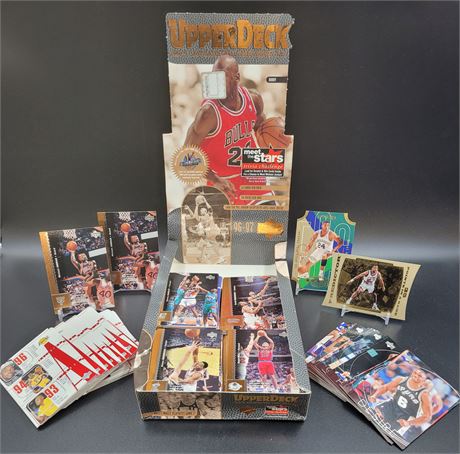 Upper Deck1996-97 Open Box of Assorted Basketball Cards