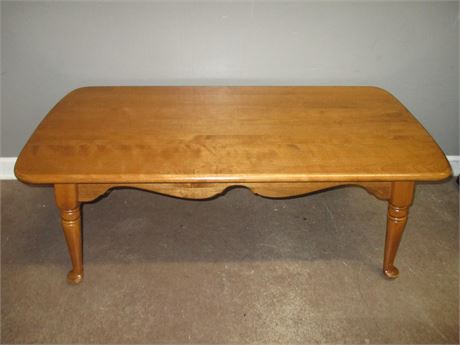 Ethan Allen American Tradition Solid Maple and Birch Table