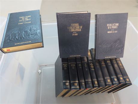 TIME LIFE "Collector's Library of The Civil War" Leather Bound Book Collection