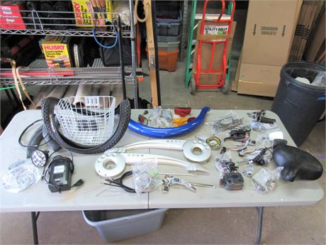 FOREVER Electric/Bicycle Misc. Parts - 40+ Pieces