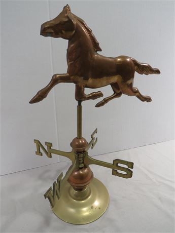 Copper / Brass Horse Weathervane