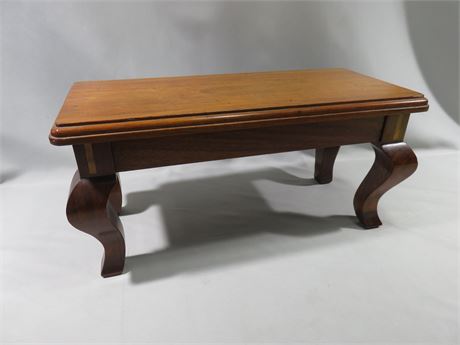 Small Wooden Footstool