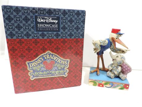 JIM SHORE Retired Walt Disney 'Special Delivery Dumbo' / Original Box