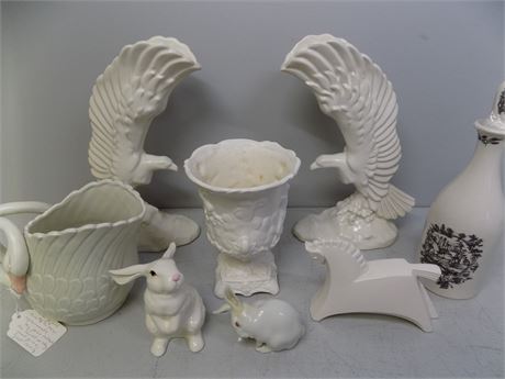 White Porcelain pottery Collection