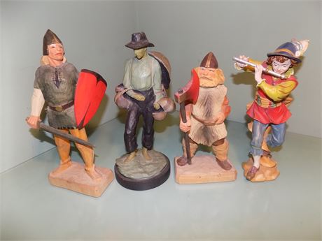 Hand Crafted Wooden Figurines