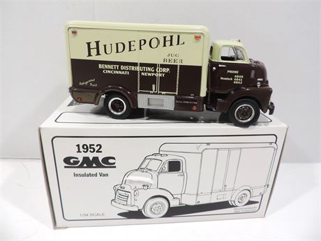 HUDEPOHL Jug Beer Truck 1/34 Die Cast / Original Box